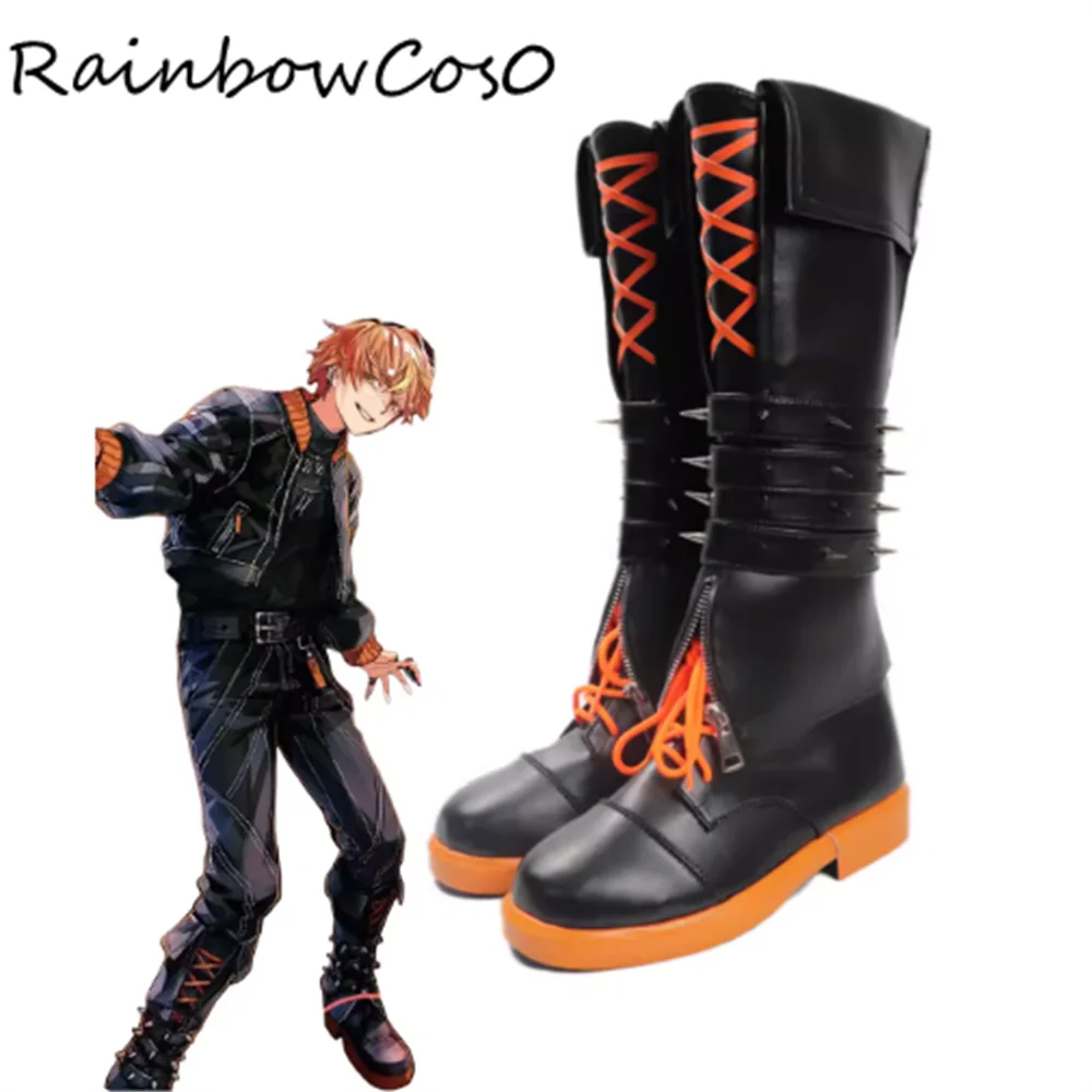 

Shinonome Akito Cosplay Shoes Boots Game Anime Halloween Christmas RainbowCos0 W5524