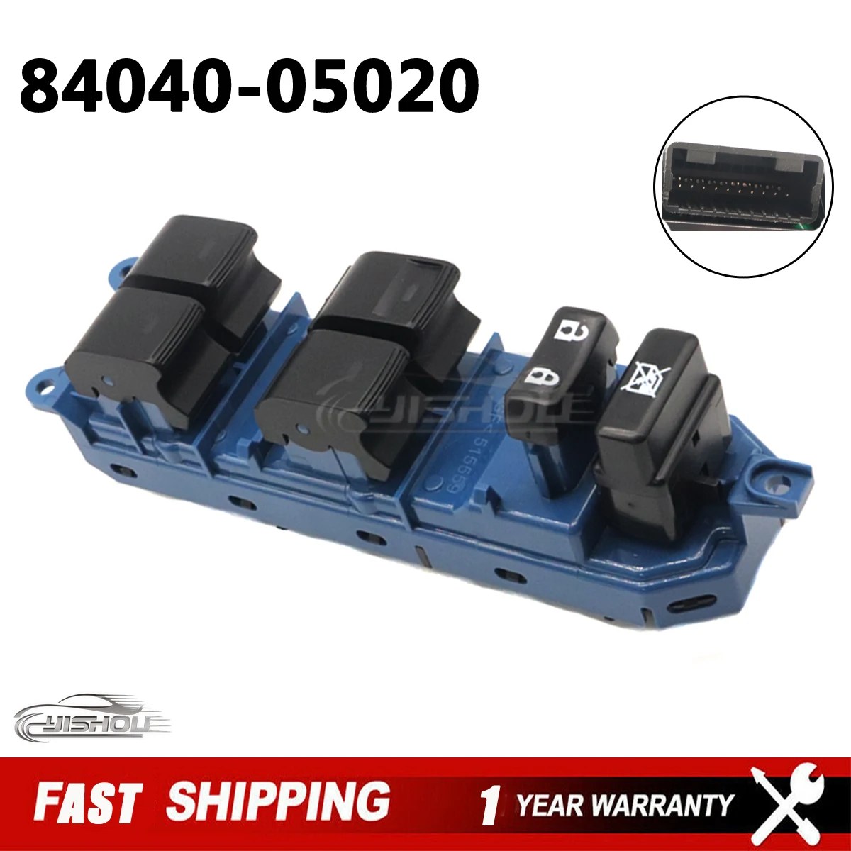 

84040-05020 Car Power Window Switch Control Master Switches Fits For Toyota Avensis Verso 2009-2013 8404005020 84040 05020 New