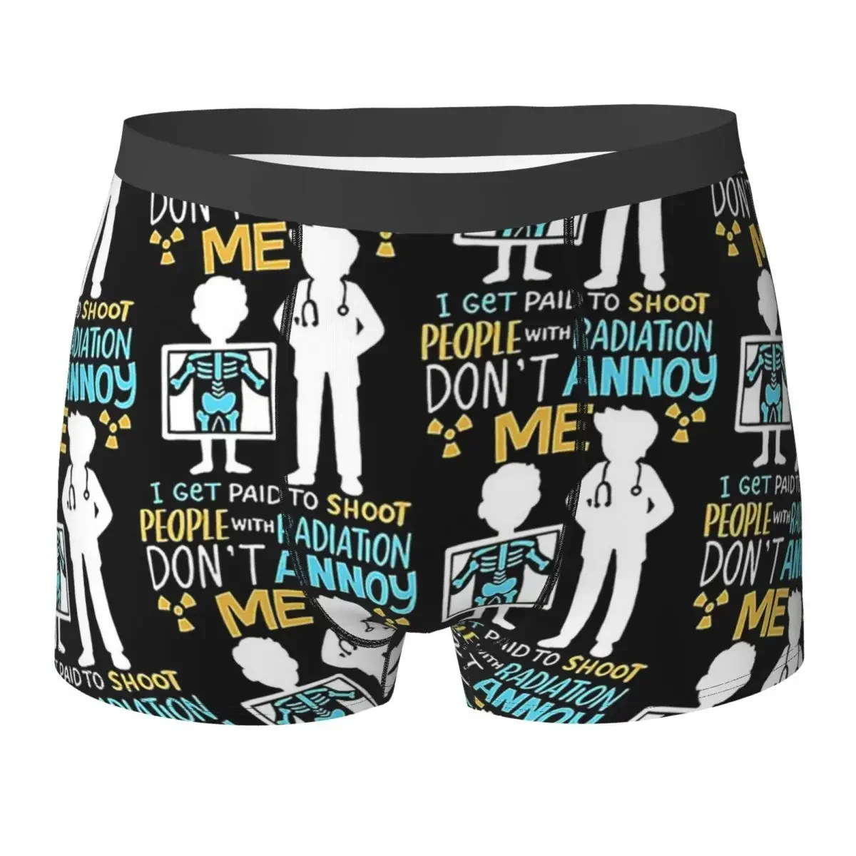 

Boxer Underpants Shorts Don't Annoy Me Radiology Radiologist Gift Panties Men Soft Underwear for Homme Man Boyfriend Gift