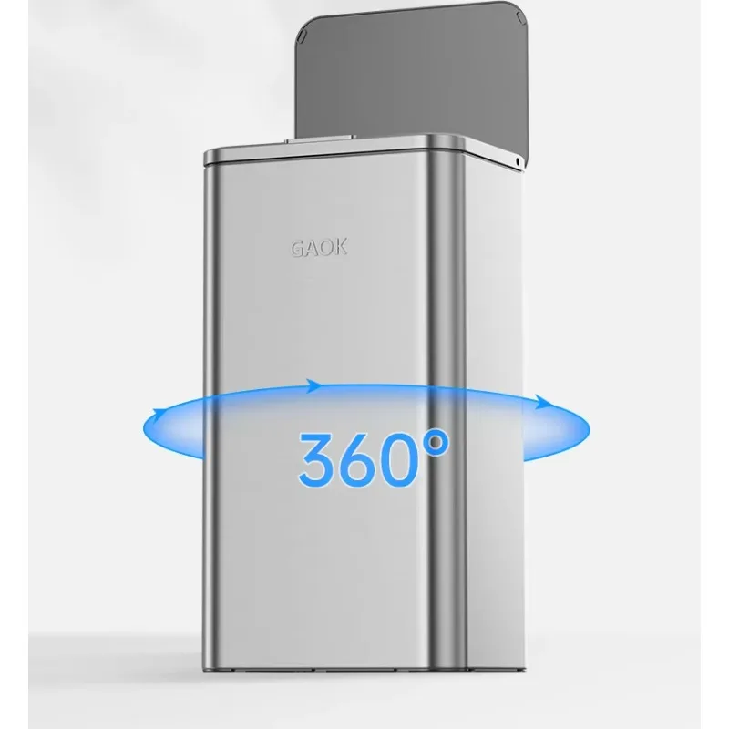 

6/9/12/15/20л автоматический мусорный бак для мусора с датчиком мусорная корзина умный мусорный бак из нержавеющей стали