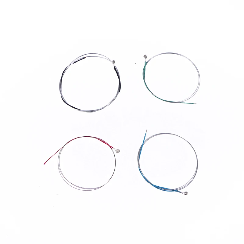 New 4pcs A Set Of Violin Strings E-A-D-G Steel Core Wound Copper Wire Stringed Musical Instrument Parts Violin Accessories