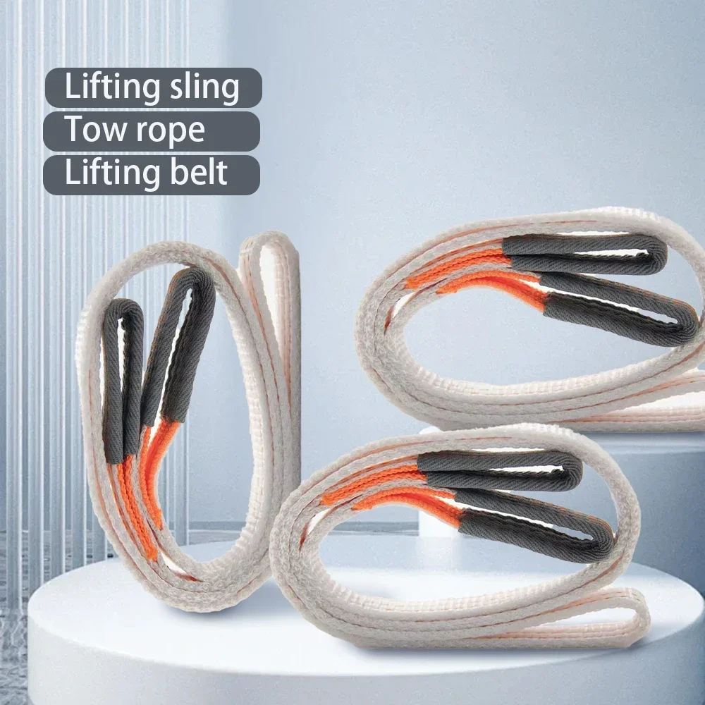 Lifting sling tow rope sling For 1/14 Tamiya RC dump truck crane JX SCANIA 770S Volvo FH16XL 750 BENZ Car Accessories