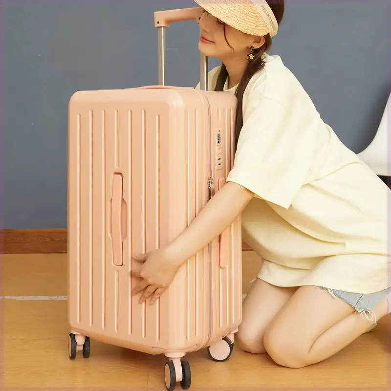 New Arrival rolling luggage luxury spinner carry on travel trolley suitcase bags fashion high quality 24 inch