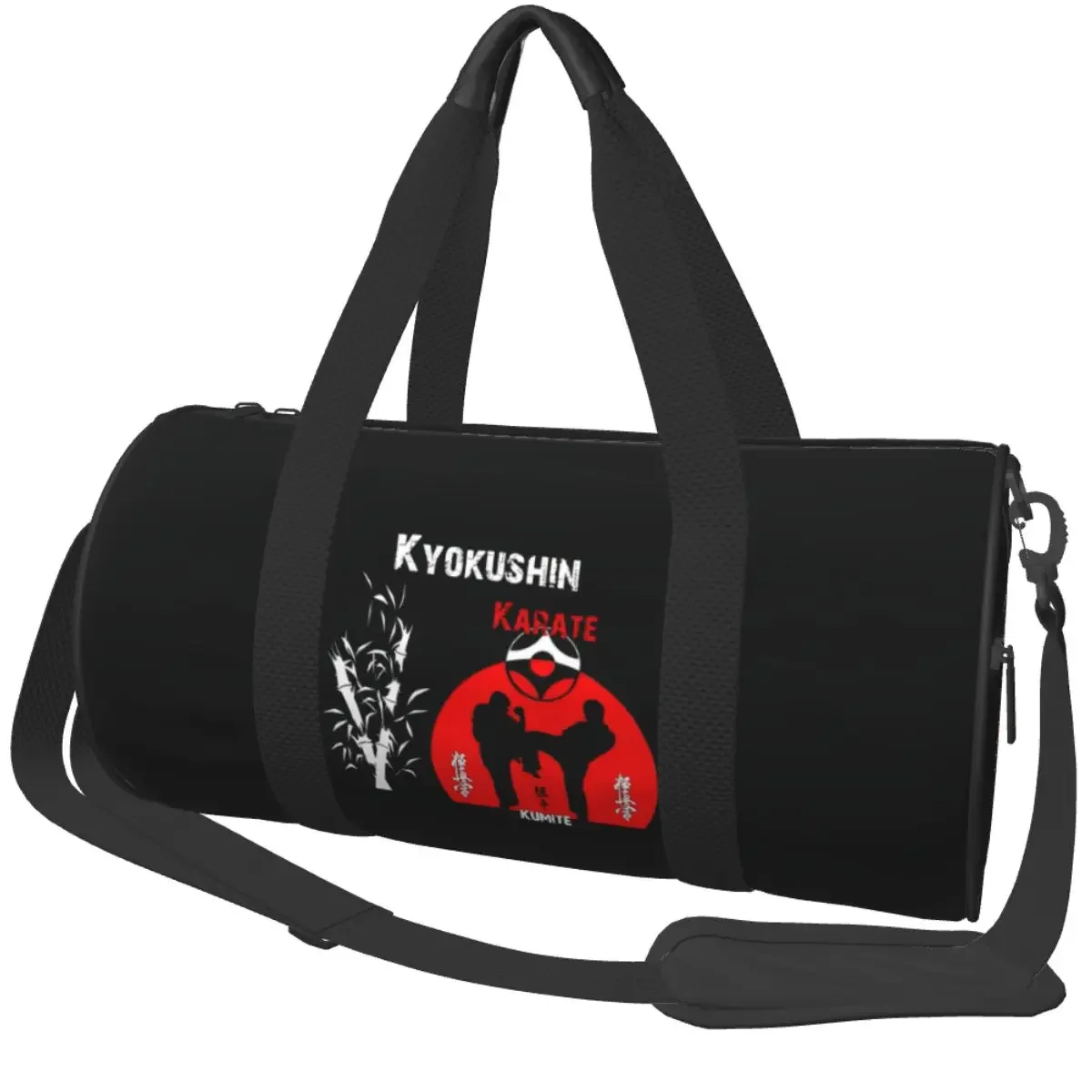Aikido Kyokushin Karate Sensei Sporttaschen Samurai Kampfsport Gepäck Sporttasche Gym Zubehör Handtaschen Männer Wochenende Fitnesstasche