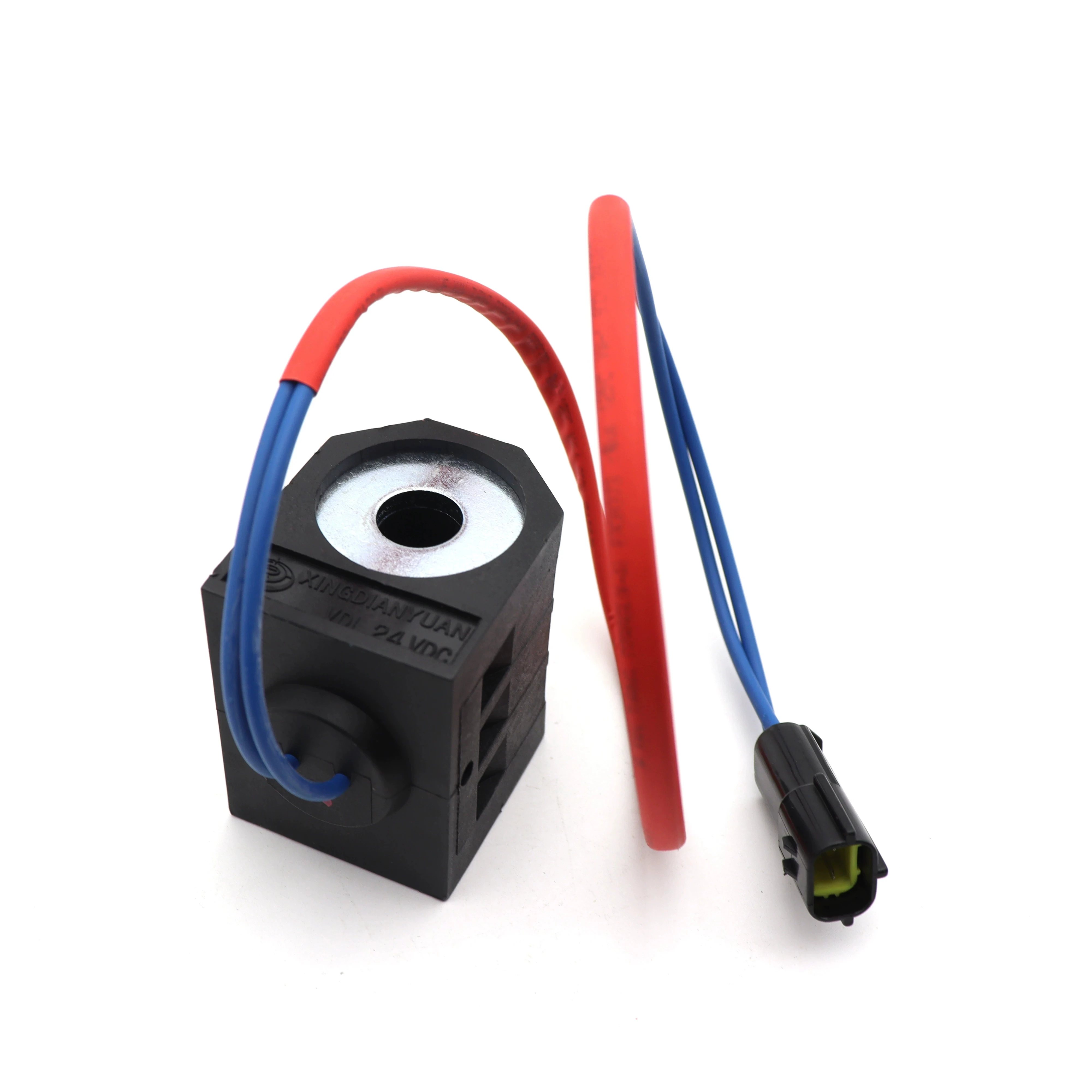 Excavator parts Doosan Daewoo DH55 60 80 150 220 225 300-5-7 pilot solenoid valve coil high quality