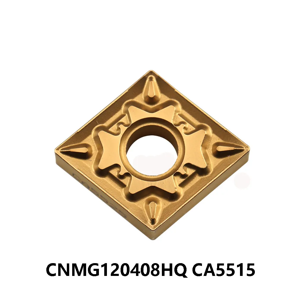 

Original CNMG432HQ Inserts CNMG 120408 CNMG120408 HQ Carbide Blade CNMG120408HQ CA5515 CNC Lathe Cutter 80° Plates Turning Tools