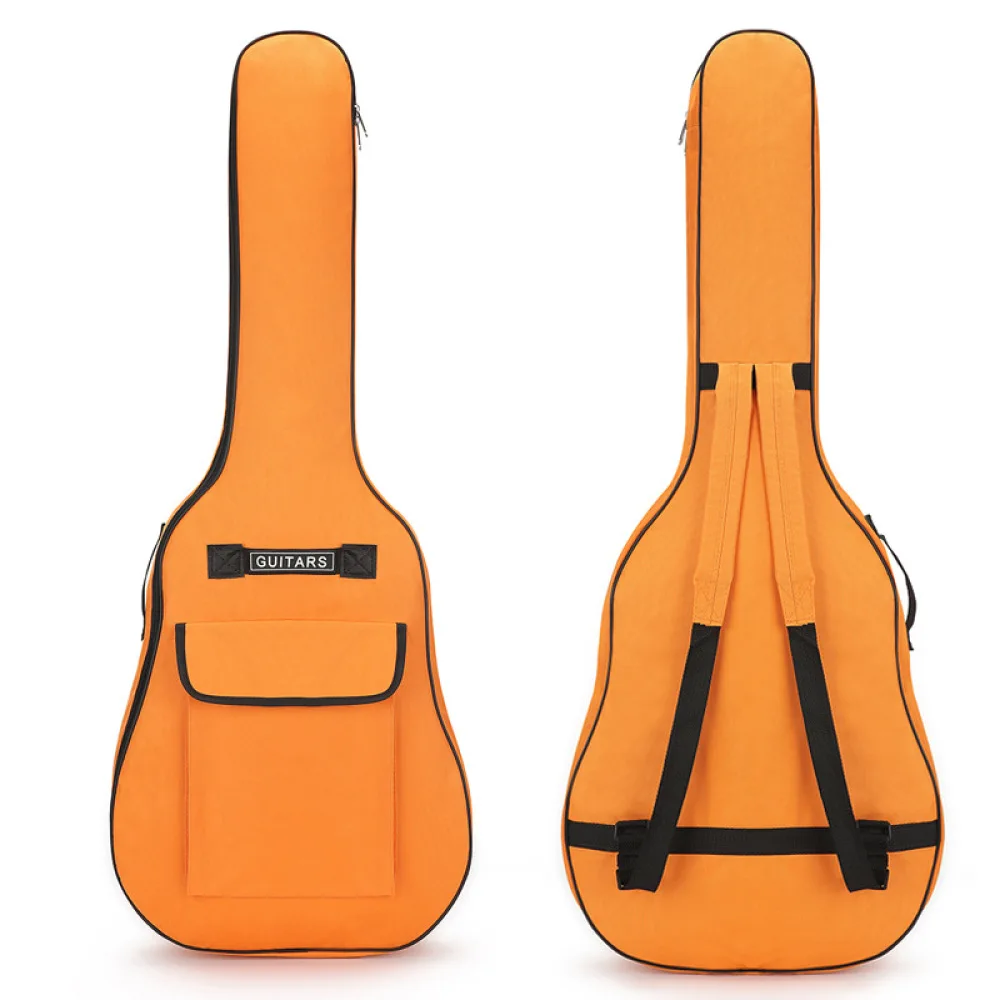 Durable Acoustic Guitar Gig Bag 5mm Padding Case For 40 41 Inch Folk Guitar Backpack Waterproof Oxford Storage Cover view 5