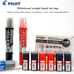 PILOT Whiteboard Markers Pen 5 Color Multiple Specifications Set Erasable Board Marker Refillable Liquid Ink Stationery Supplies