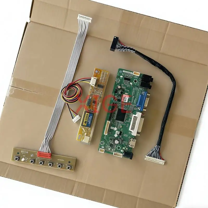 

For QD15TL02 QD15TL04 QD15TL03 QD15TL01 Screen Drive Controller Board Kit DIY 1280*800 1280x800 30 Pins LVDS 1-CCFL VGA DVI HDMI