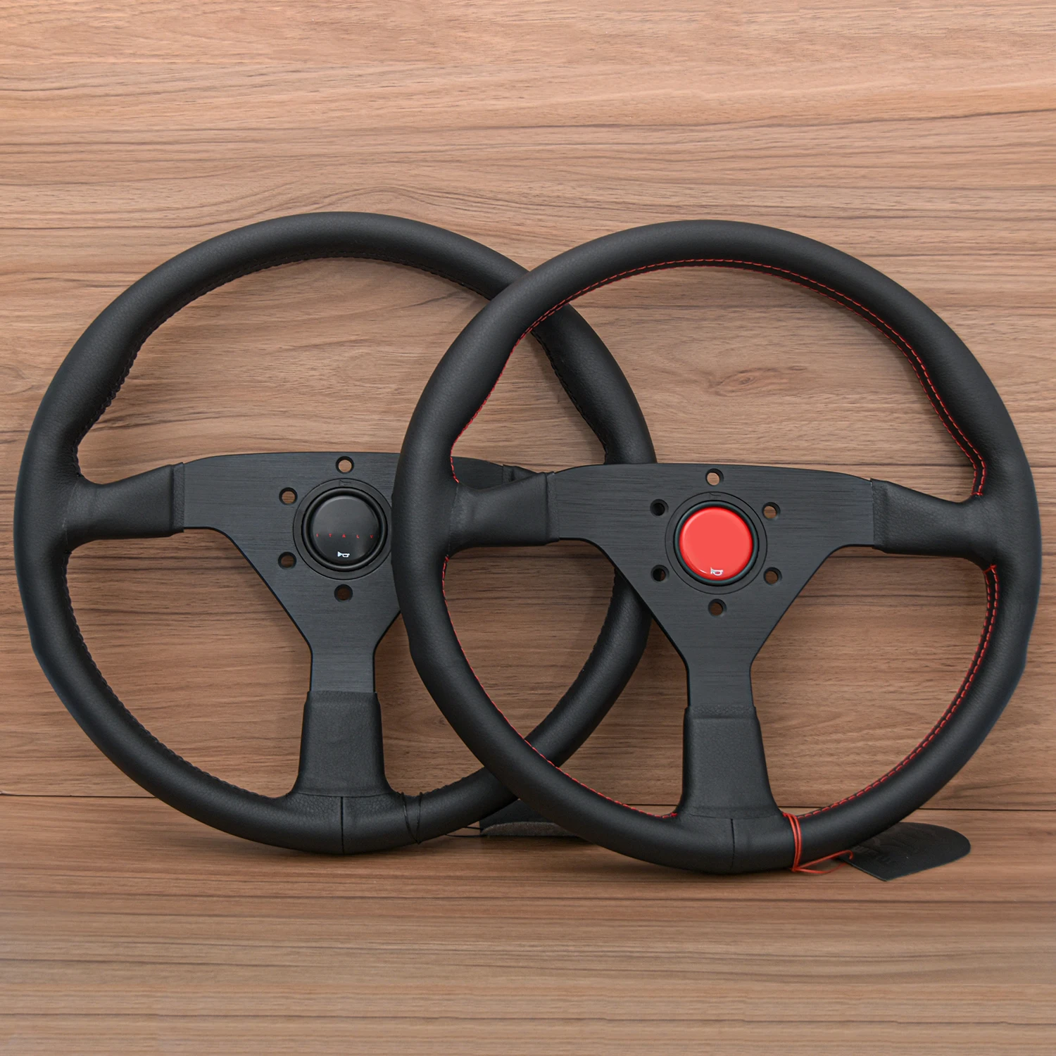 Momo 14-Inch JDM Racing Steering Wheel for Drift and Rally