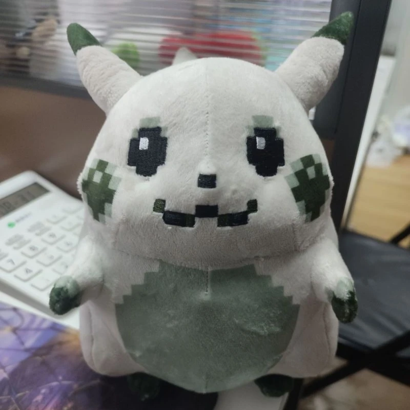 

New Pokemon 30th Anniversary Plush Doll Pixel Style Trendy Fun Game Card Peripheral Dolls Collection Home Decoration Toy