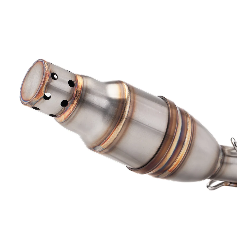 For Vespa Primavera Sprint 125/150 3V (2021-2023), Complete motorcycle exhaust system, high-performance muffler for 51mm elbow