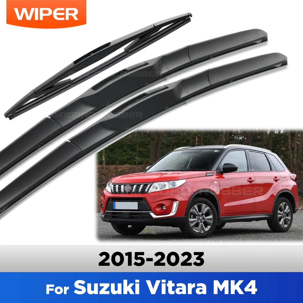 

Для Suzuki Vitara MK4 2015-2023 2016 2017 2018 стеклоочиститель передние и задние щетки стеклоочистителя лобовое стекло щетки 24 "+ 16" + 10"