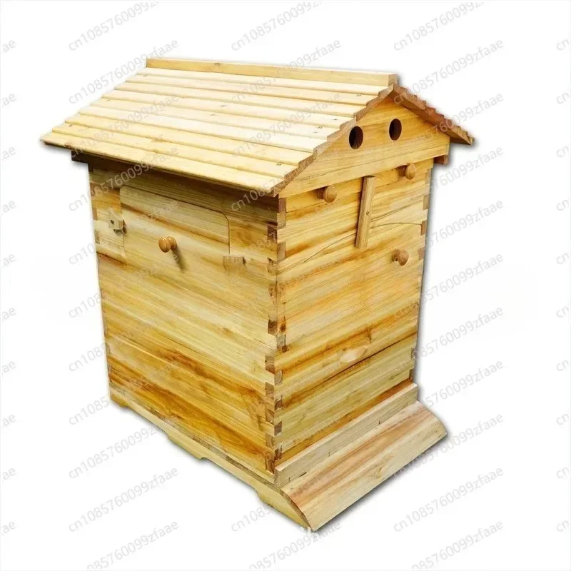 A complete set of equipment for self-flowing bee box, automatic honey collection system for nest spleen