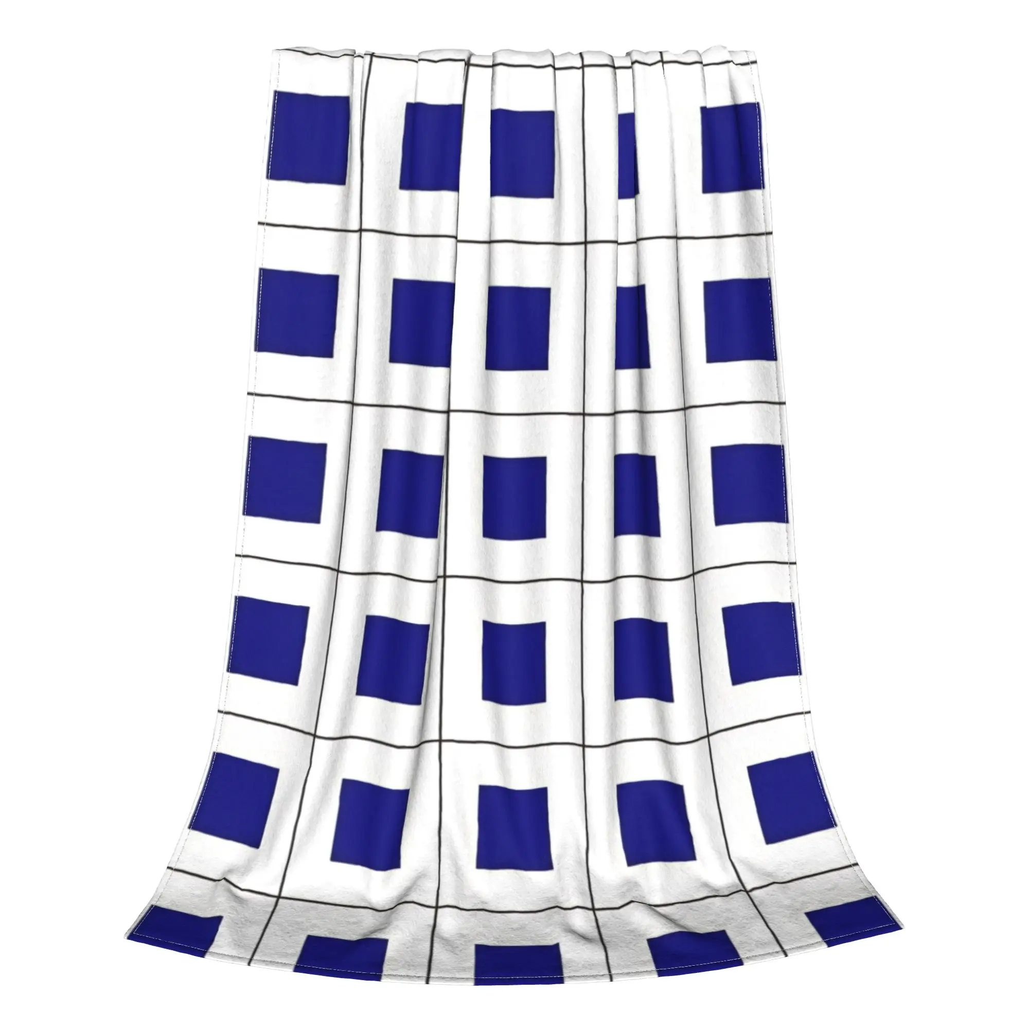 1PC Home Cutecore S Signal  Nautical Color Blanket Super Cosy Plush Home Living Room Sofa Halloween