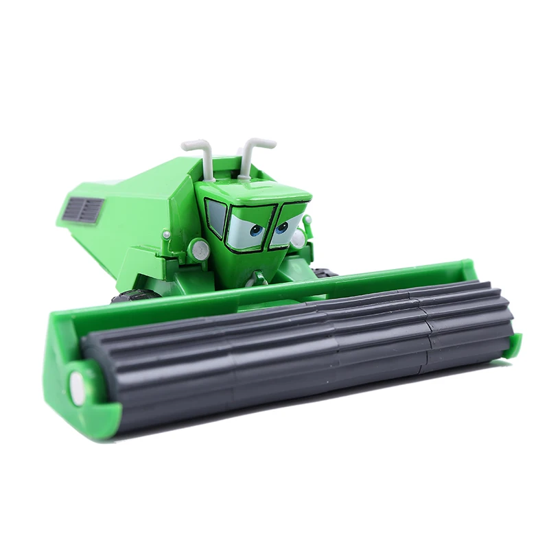 Pixar Cars Harvester Soil F1 Container Truck Alloy Model Cars 1/55 Ratio Die Casting Truck Ornaments Toys Birthday Gifts