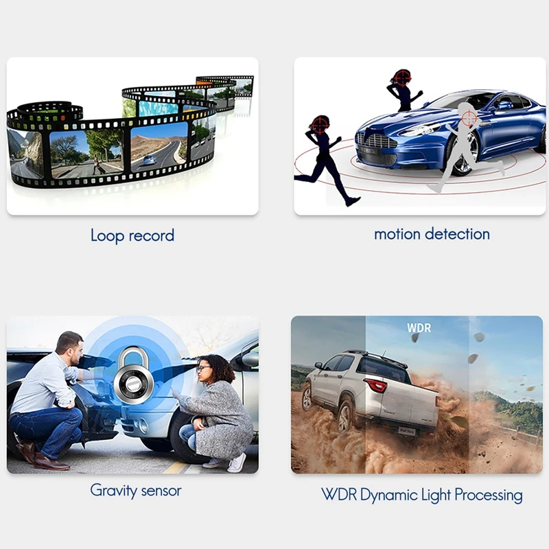 Car DVR 2K+1080P Car Dvr Car Dashcam 12Inch Stream Media Rear View Mirror Camera GPS Driving Recorder A45