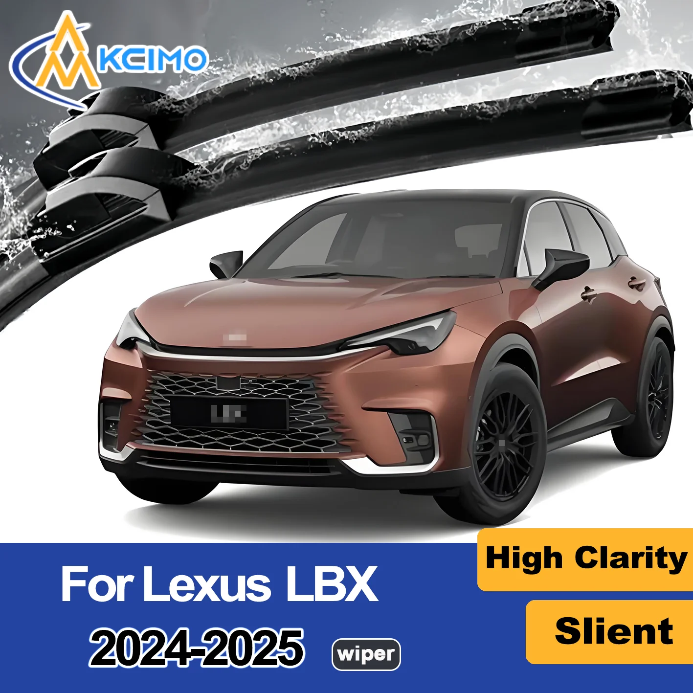 

2PCS New Front Windshield Wiper Blade for Lexus LBX AY10 2024-2025 Front Windshield Auto Wipers Blade Accessories 2025 2024 2023