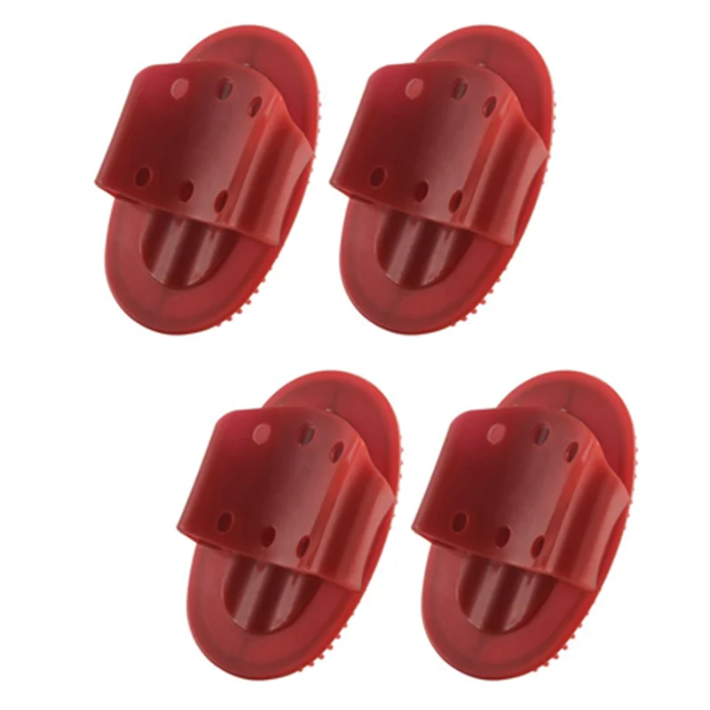 

4PCS Soft Cellulite Body Massager Brush Glove Anti Cellulite Slimming Relaxing Scrub Massager Bath Spa