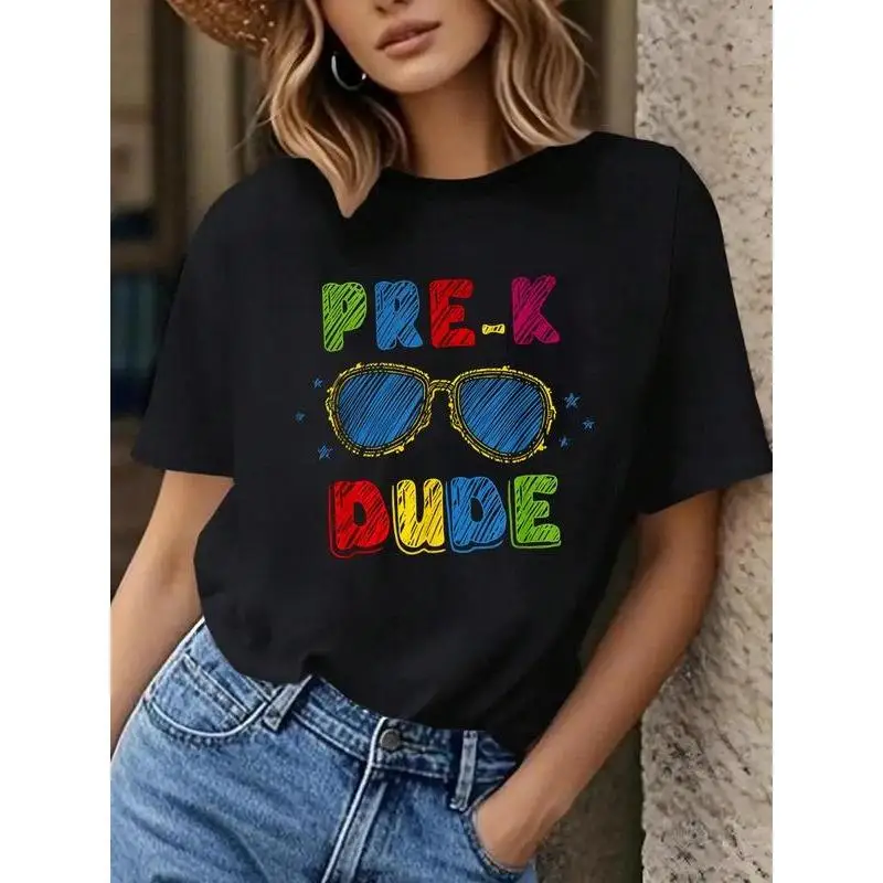 

Funny PRE-K DUDE T-shirt, Back to School Kindergarten Teacher Gift, First Day of School Pre-K & Student Outfit for Boys
