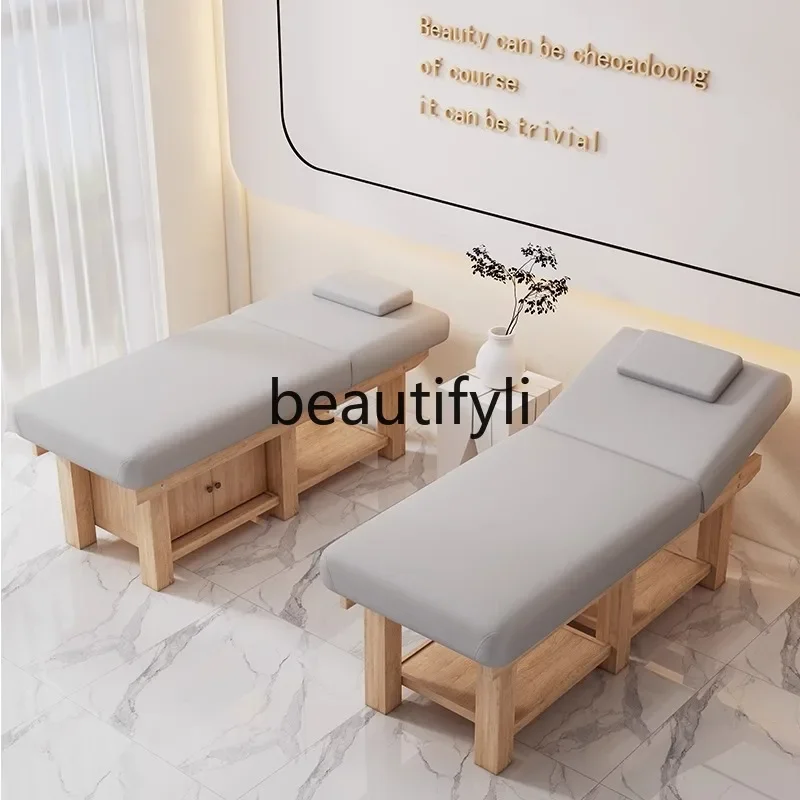 

ss D Beauty bed Beauty salon special massage physiotherapy TCM massage bed Body with hole Home ear treatment bed