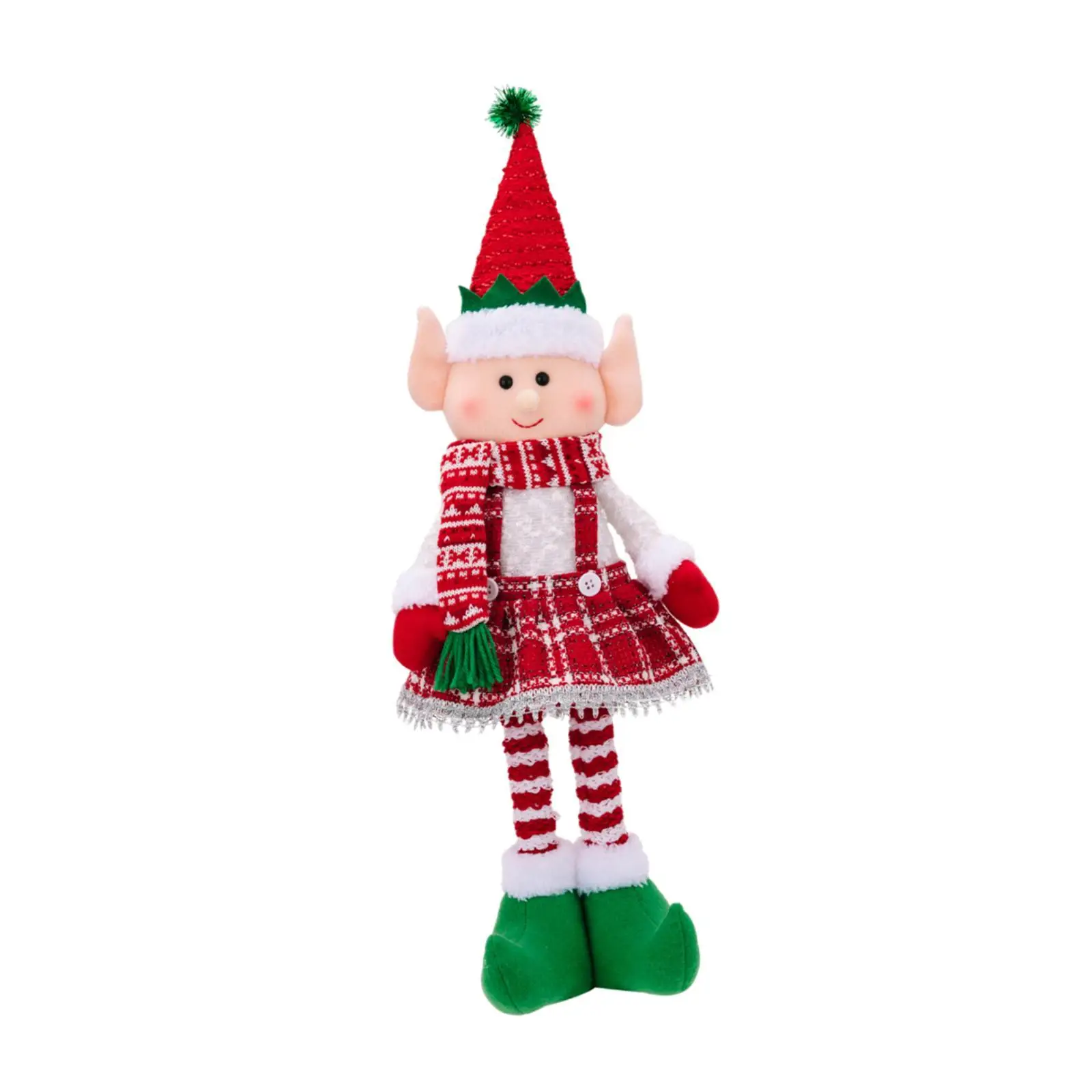 Christmas Doll Decoration Table Top Christmas Decor for Shelf Party Indoor