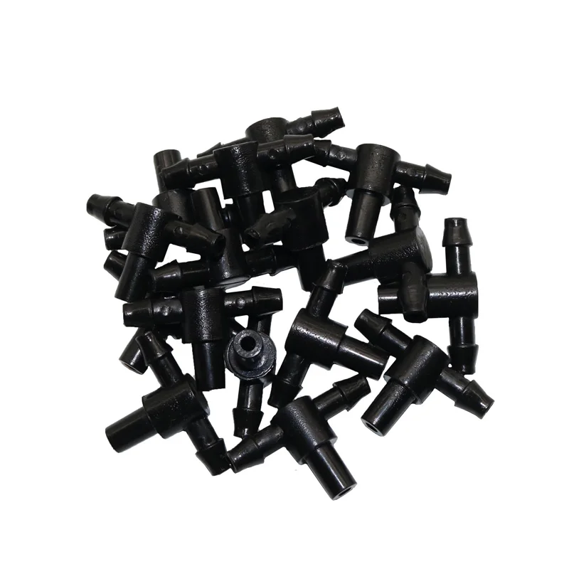 20pcs Hose Coupler Spray Nozzle Standard Accessory Miniature Irrigation Pipe Fitting Irrigation Sprinkler System Tool 4/7mm