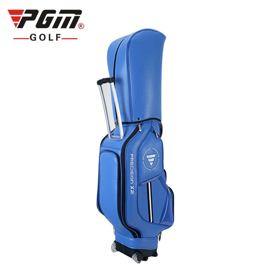PGM Custom Golf Travel Bag with Wheels Manufacturer's Tour Sac De Golf Bag Made of PU Material