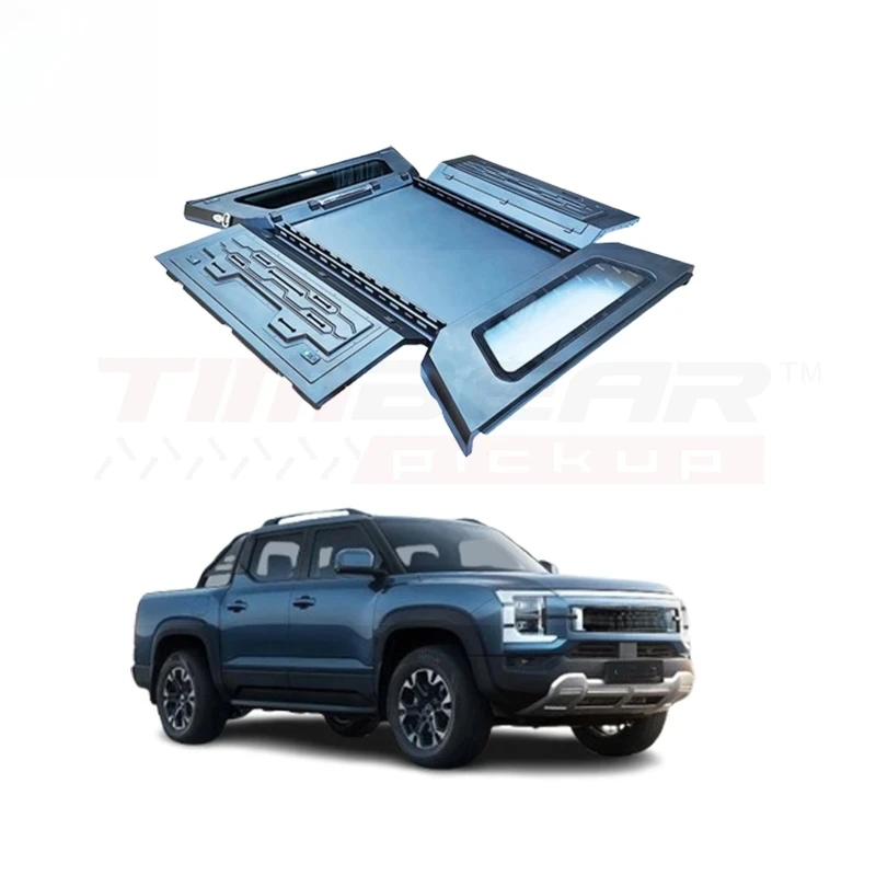 

Новый универсальный жесткий тент-кемпер для пикапа 4x4 из марганцевой стали/алюминиевого сплава, водонепроницаемый, для BYD Shark, модель 2025 года