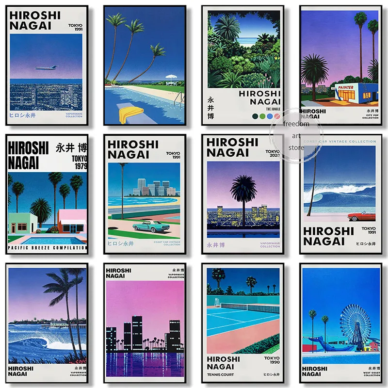 Hiroshi Nagai Poster - AliExpress