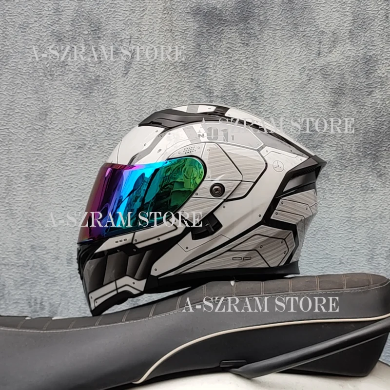 

ORZ High Quality Full Face Motorcycle Helmet Four Seasons Motocross Racing Modular Flip Up Casco Moto Men Women Off Road Helmet