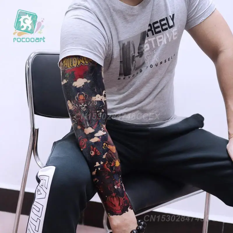 2/3/4PCS Full Arm Stickers Does Not Hurt The Skin Preferred Material Transfer Stickers 5 Models Party Party Supplies