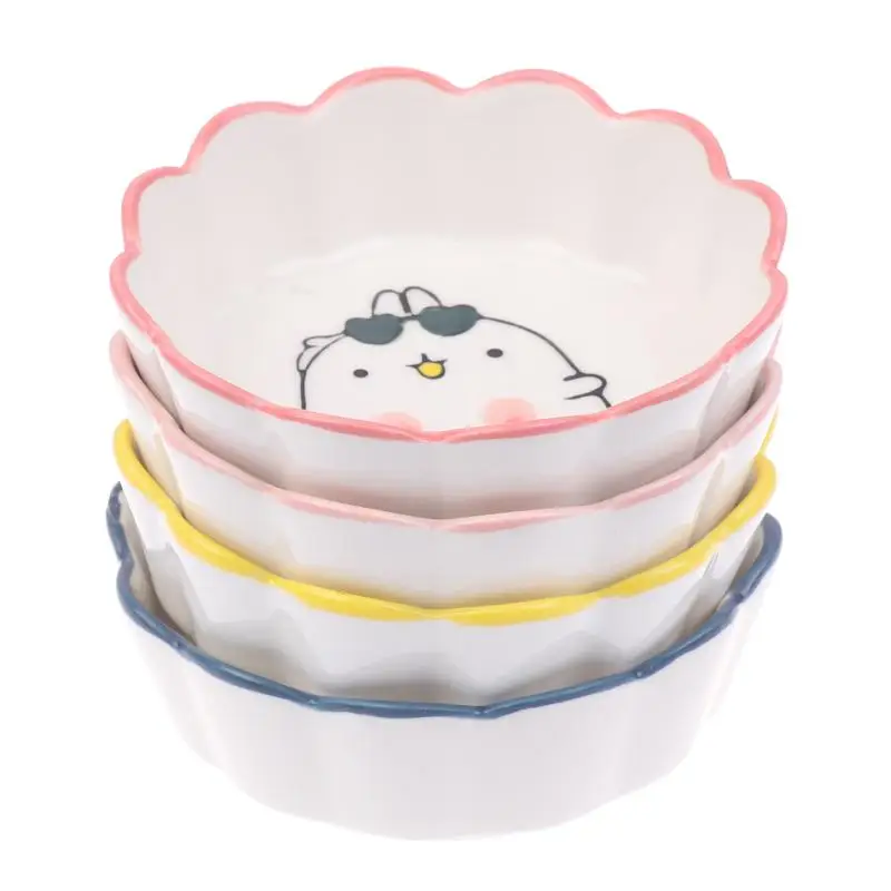 New Ceramic Condiment Dishes Japanese Style Plates For Soy Sauce Vinegar Spices Microwave Dishwasher Safe For Home Kitchens