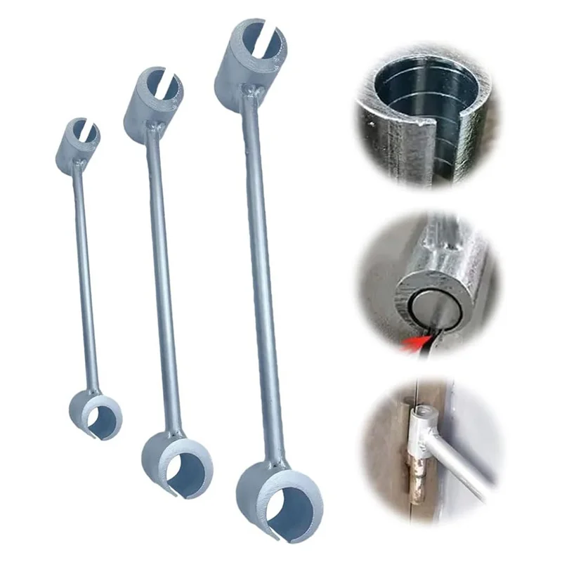 AAAF-Einstellschlüssel für Scharnierrollen, geeignet für runde Schrauben, Standardspezifikationen, robustes Werkzeug zum Einstellen der Türscharniere