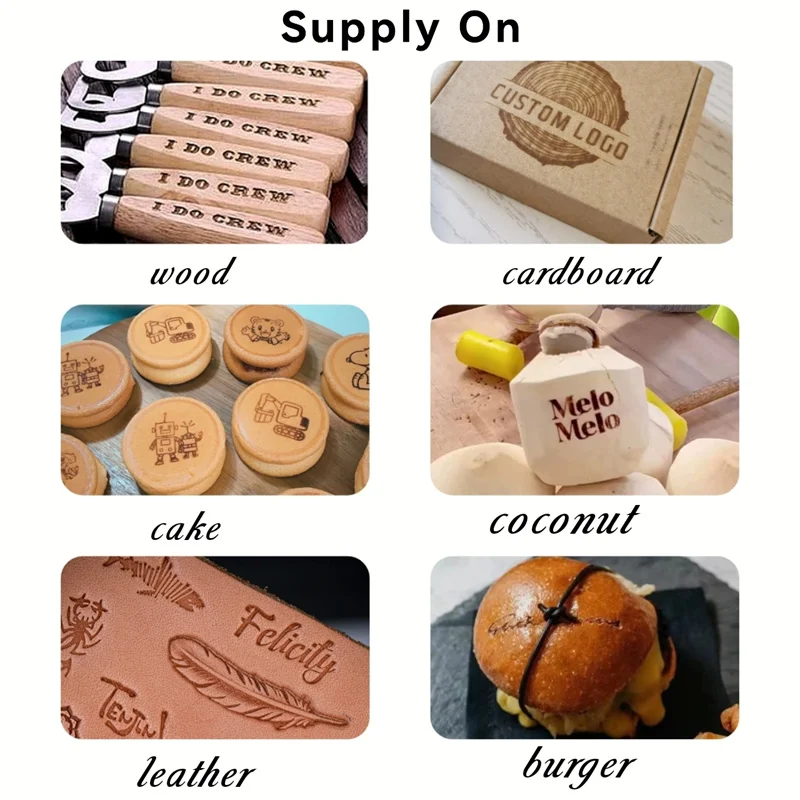 Customize Leather Stamp Brass Mold Personalized Custom LOGO Hot Stamping Wood Cake Branding Iron Craft Emboss Press Stamps Mould