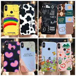 For Xiaomi Redmi Note 5 Pro Case Redmi Note 6 Pro Phone Cover Cute Cow Cartoon Soft Case For Xiaomi Redmi Note5 Note6 Pro Fundas
