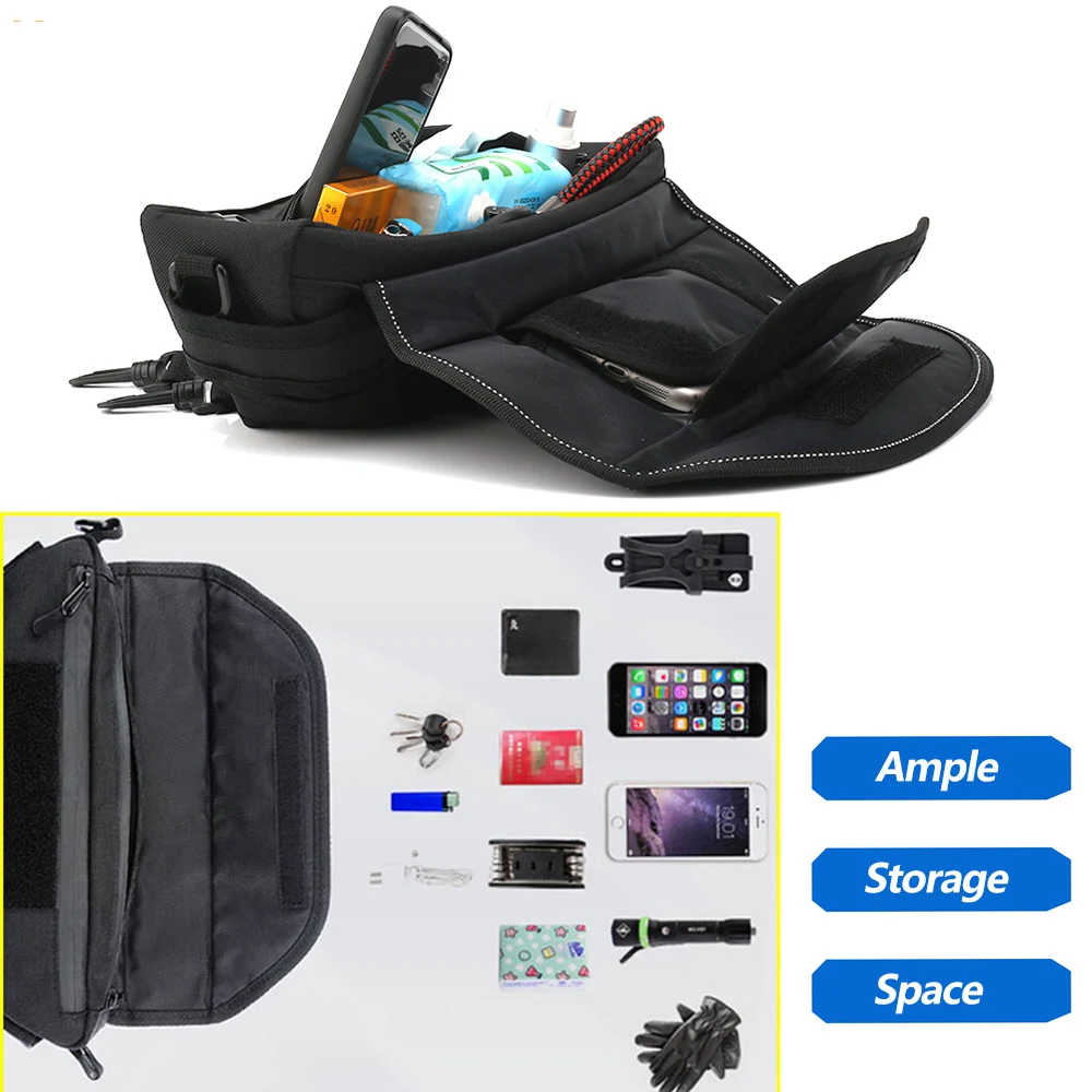 ل Zontes zontes 368G 703F 350T k350 350X 350R 350S دراجة نارية مقاوم للماء السفر حقيبة مقود الدراجة الملحقات