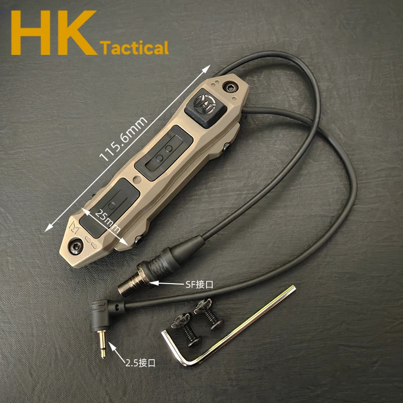 Tactical Axon Pressure Switch for PEQ-15 M300 M600