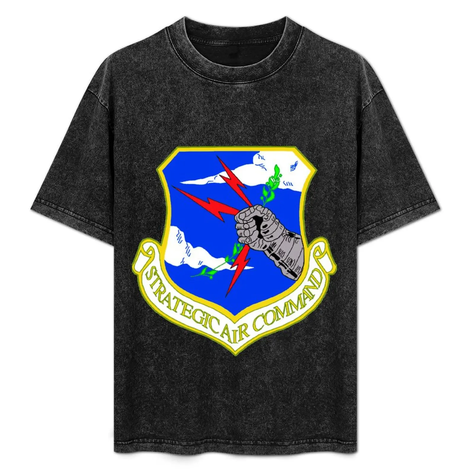 Strategic Air Command Crest Alternate Version T-Shirt summer clothes baggy shirts men graphic t shirts