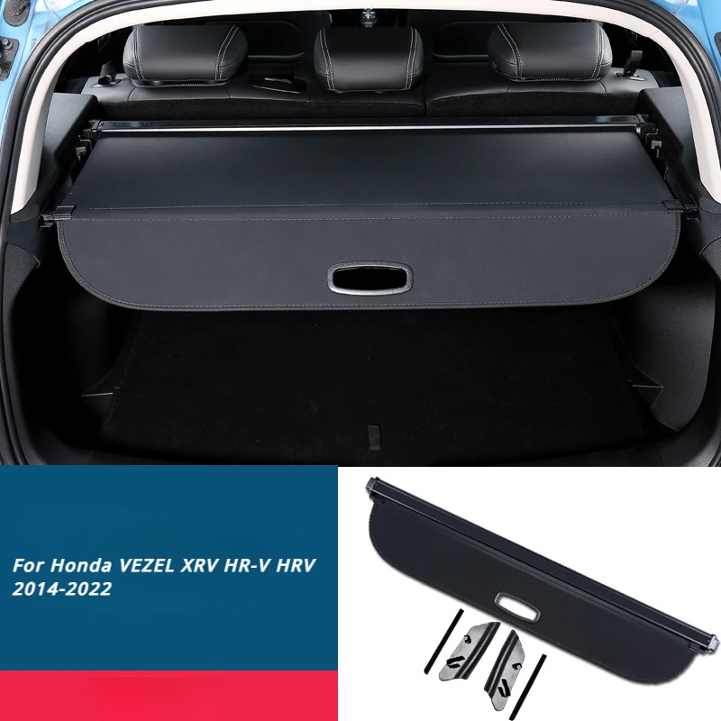 Trunk Cargo Cover For Honda VEZEL XRV HR-V HRV 2014-2024 Security Shield Rear Luggage Curtain Partition Privacy Car Accessories