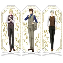 15CM Charm Anime MORIARTY THE PATRIOT Acrylic Stand Model Cosplay Characters Ornament Accessories Goods Collection Gifts