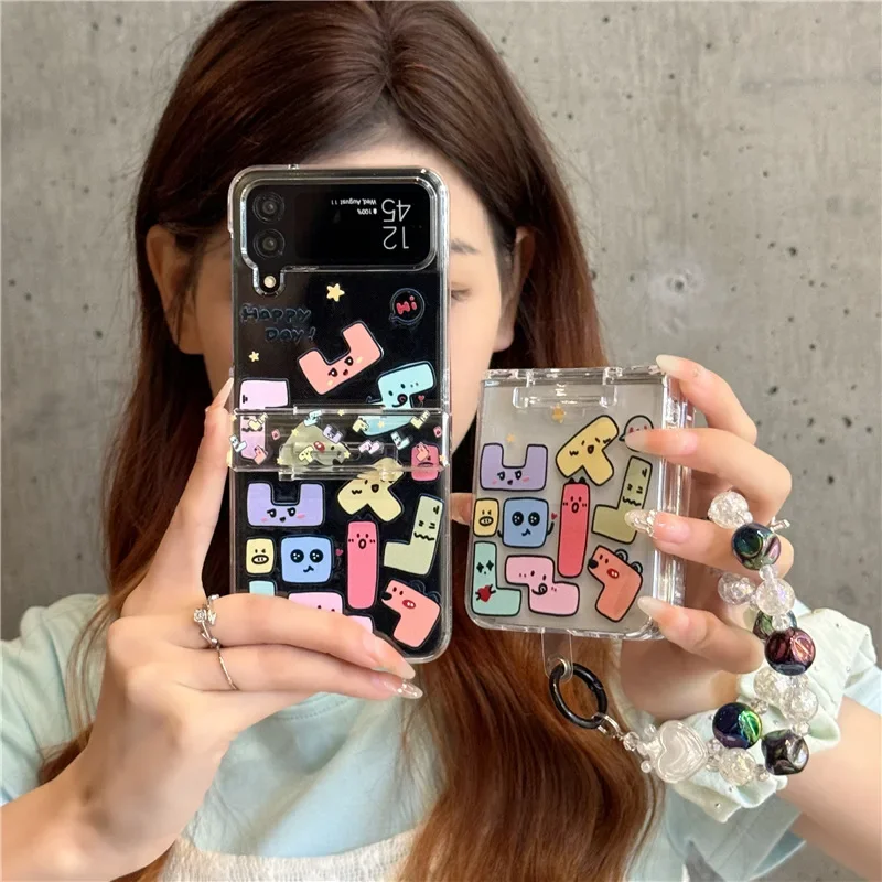 サムスンギャラクシーズフリップ用漫画電話ケース,サムスンギャラクシー用保護ケース,シェル