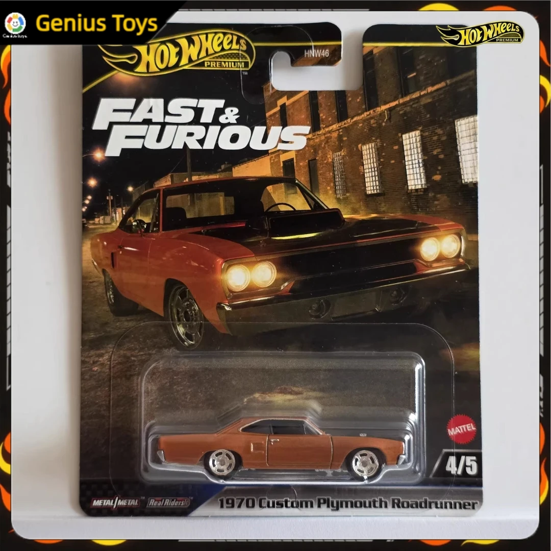 

Hot Wheels Premium Fast & Furious 1970-й заказ Plymouth Roadrunner 1:64 литая под давлением модель автомобиля, коллекционный автомобиль из сплава, игрушки в подарок
