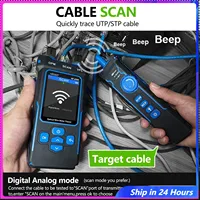 NOYAFA NF-8508 Cable Tracker LCD Display Network Tools Measure Length Wiremap Tester PoE Checker Optical Power Meter