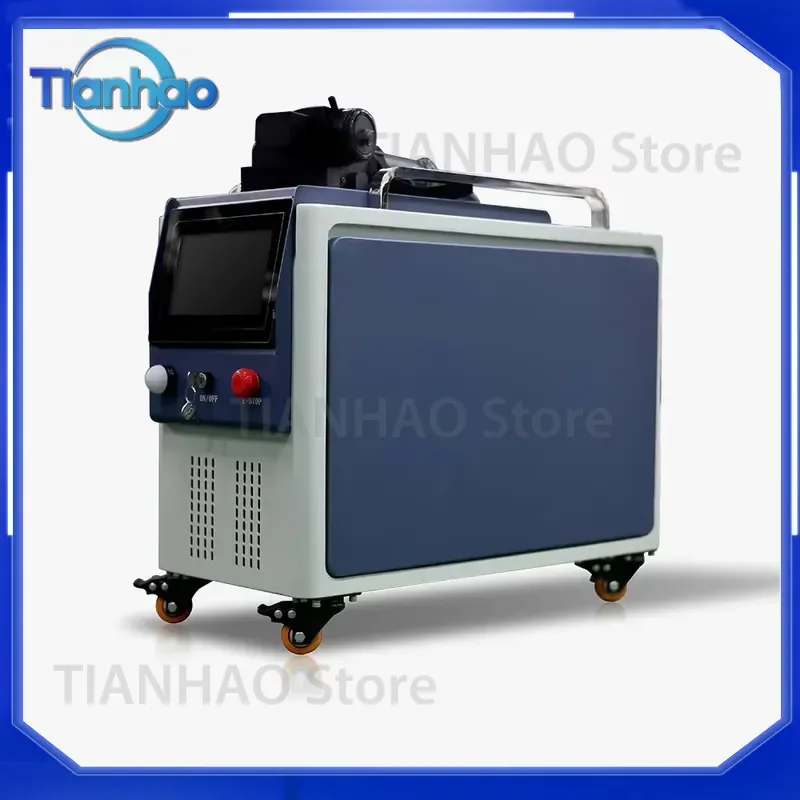 Pulse Laser Cleaning Machine for Stone Cleaning in Farms Paint Removal with No Damage to Substrate