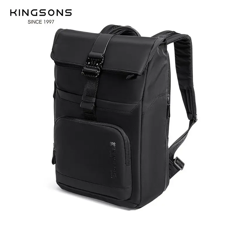 

Kingsons Urban Style Backpack For Men 15.6 inch Laptop Backpack W Usb Charging Port Waterproof Wear-resistant