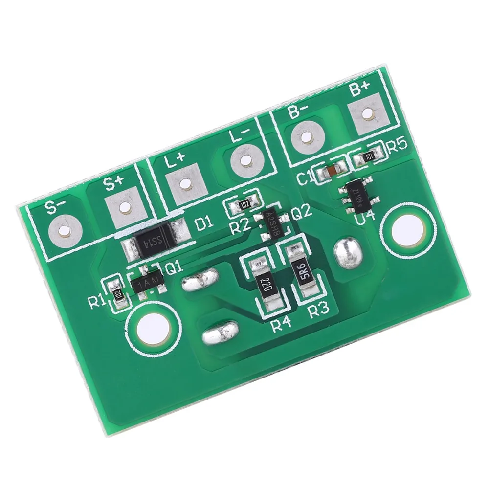for 3.7V Lithium Battery Solar Lamp Controller Module with Switch Mini Size Solar Lamp Circuit Board Solar Lamp Controller