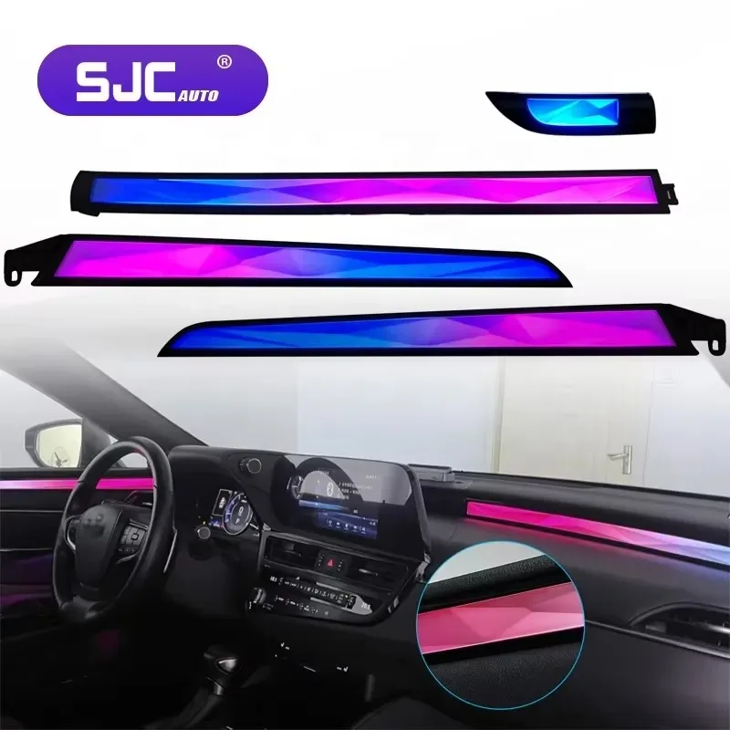 Hot Sale SJC Upgrade for 2018-2025 Ambient Light 64-Color Dynamic Lighting Symphony LED Interior Environment