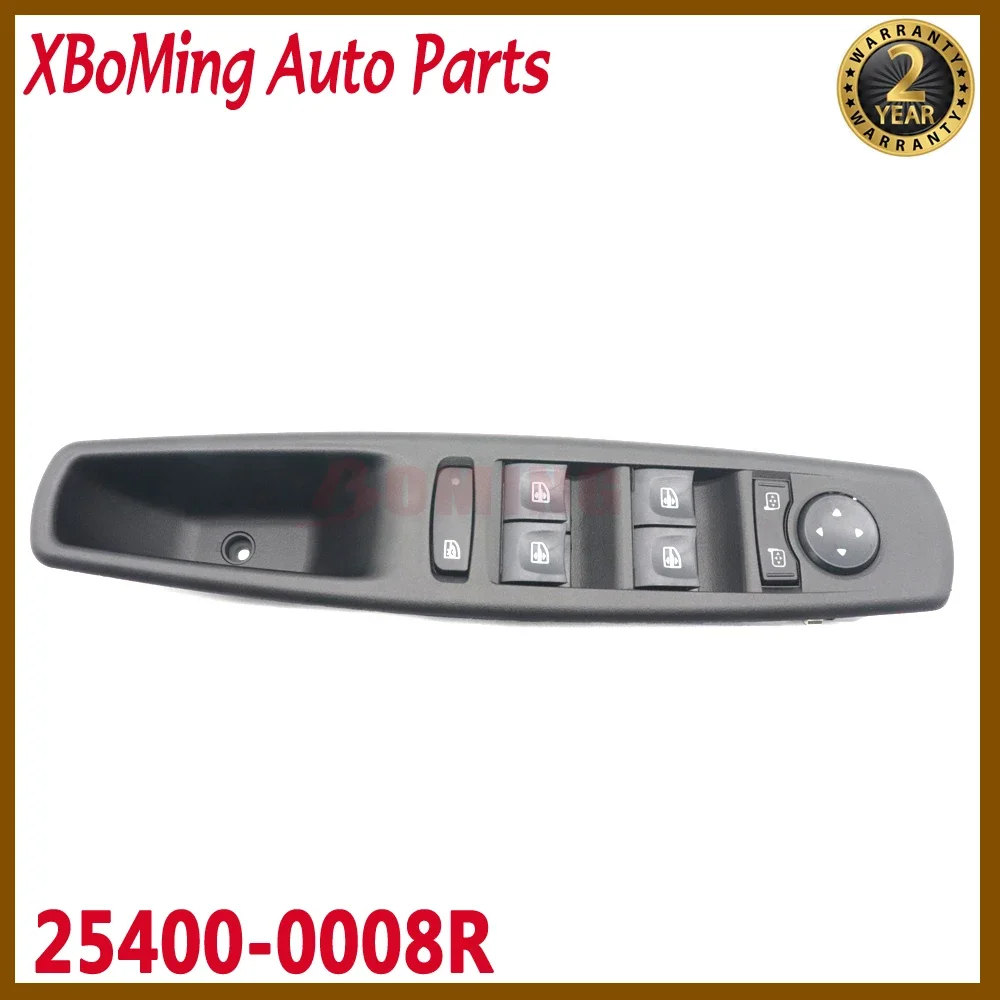 

25400-0008R Car Power Window Switch Control Master Switches For Renault Fluence 2.0L 2009-2016 80961-0007R 254000008R
