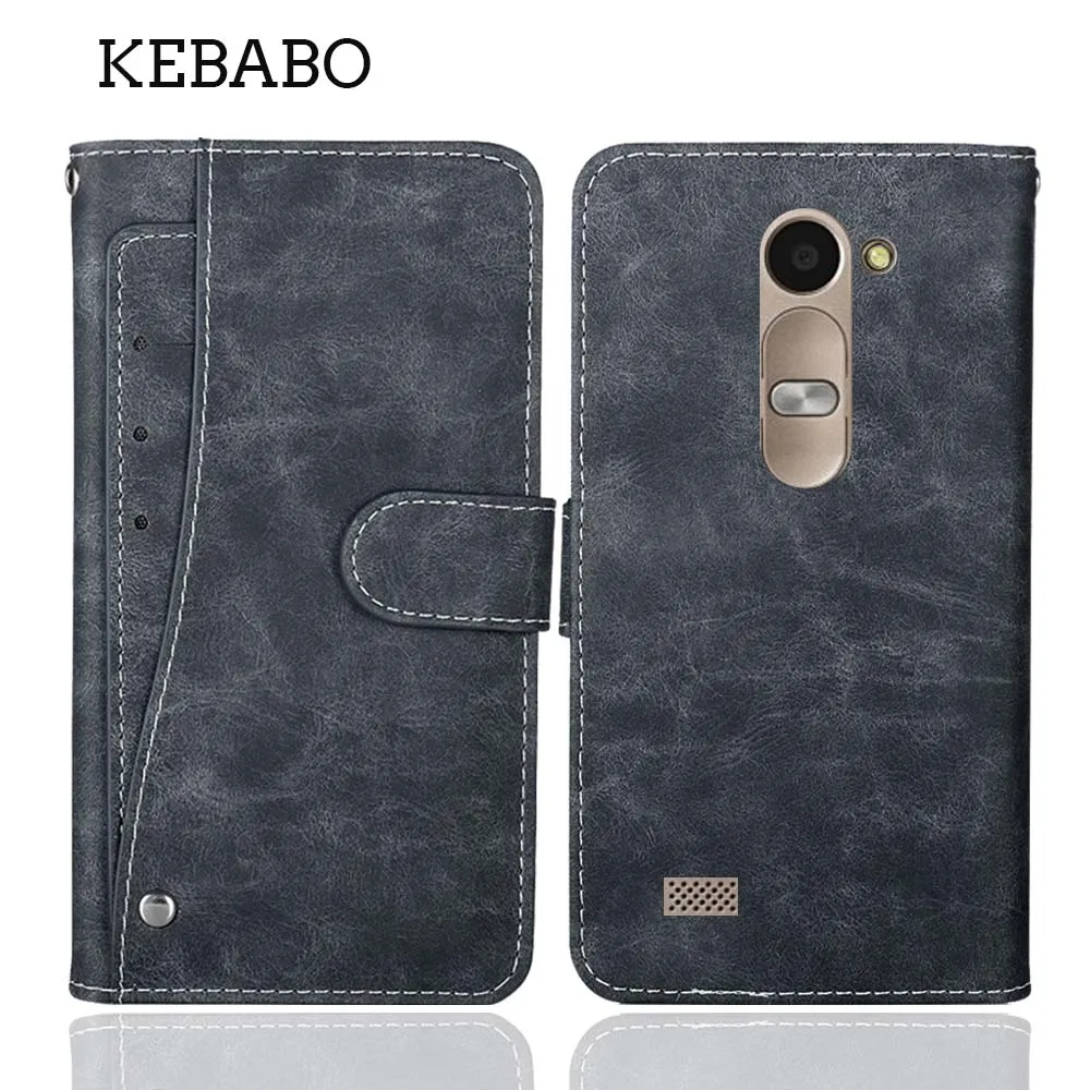 Carteira de couro para lg lancet cdma leon lte caso flip luxo slots para cartão capa telefone protetor estilo livro sacos